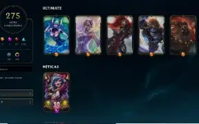 PROMO! Conta lol Esmeralda IV TODOS OS CHAMPS, várias skins