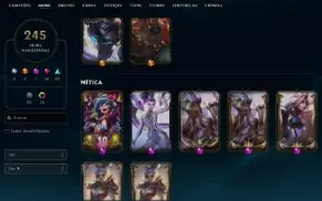Conta Lol 245 Skins+ Icones De 2013, 2014+ Todos Os Campeões