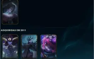 League of Legends conta