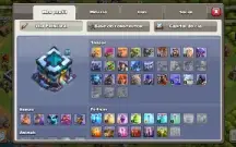 Cv13 Top + Conta Clash Royale - 5228 Gemas - 2 Equipamentos