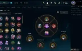 CONTA MESTRE TFT PLATINA NO LOL 126 SKINS,TODOS CAMPEÕES