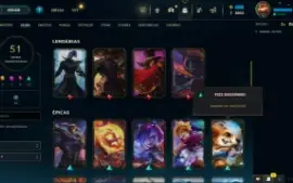 Conta LOL LVL 45 | 70 Campeões| 51 Skins |UNRANKED| 2015