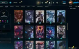 Conta LOL LVL 45 | 70 Campeões| 51 Skins |UNRANKED| 2015