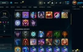 Conta LOL LVL 45 | 70 Campeões| 51 Skins |UNRANKED| 2015