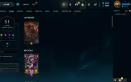Conta LOL LVL 45 | 70 Campeões| 51 Skins |UNRANKED| 2015