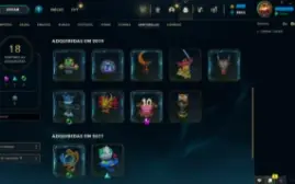 Conta LOL LVL 45 | 70 Campeões| 51 Skins |UNRANKED| 2015