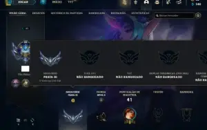 Prata 3 com 43 Champs e 8 Skins