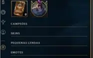 CONTA LOL , UNRAKED, 85 CAMPEÕES, 32 SKIN