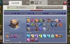 Conta Clash Of Clans Cv11 Semi-Full