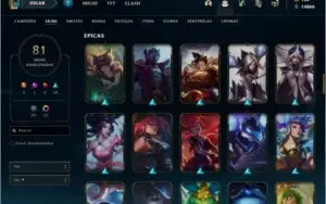 Conta perfeita para ser sua main
