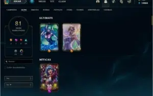 Conta perfeita para ser sua main