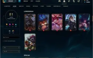 Conta perfeita para ser sua main