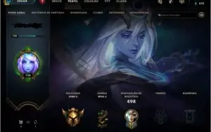 Conta LOL 182 skins Gold 2