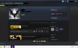 Conta Steam com Mais de 9 jogos. Sem VacBAN