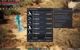 CONTA BLACK DESERT/SA LV 60/5 CHAR LV 56 A 59/FULL/TRI