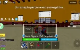 Conta bloxfruits Youru T-rex e todas raças v3