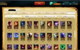 Unranked - 73 campeões - 17 skins - smurf