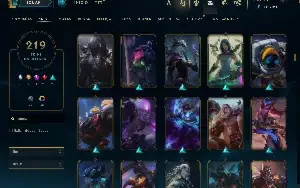 🔥 Conta Full Access | All Champ | Main Morg | 219 Skins
