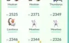 Conta nivel 31, 39 lendários, 18 shiny, 7 100%