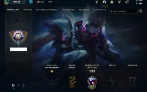 Conta Unranked Nivel 72 - 38 Campeões - 15 Skin(3 Vitoriosa)