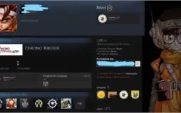 Contam Steam Lvl 35 +100 jogos (vac cs)