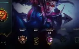 Conta Lol Bronze 1 81 pdl