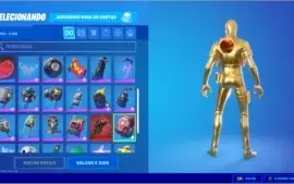 Vendo conta fortnite com 1000 reais em skins