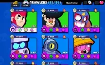 Conta Brawl Stars 58000 trófeus email único 368 skins