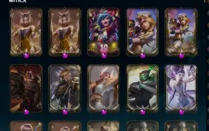 Conta Esmeralda 589 Skins C/ Vitoriosas, 54 Lend. 33 Miticas