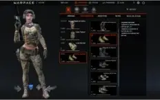venda conta warface patente 73