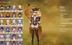 Conta AR 55 - 11 personagens T5 e 7 armas T5