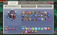 conta clash of clans th15 top