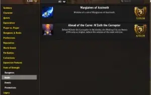 Conta WoW Shadowlands Heroic Edition