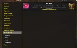 Conta WoW Shadowlands Heroic Edition