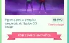 Conta level 40 de 2016 300,00