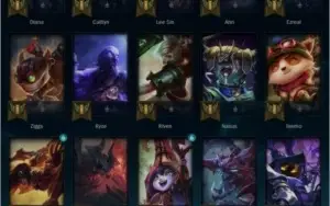 Conta de lol ( Era Main Sup )