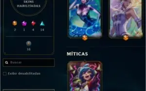 Conta de lol ( Era Main Sup )