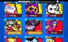 Conta brawl stars bem jogada com diversas skins 10 lendárias