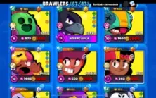 Conta brawl stars bem jogada com diversas skins 10 lendárias