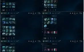 Conta LOL plat1, 50k de EA, 15skins + 56 frag de skin