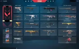 Conta Valorant - R$600, Skin do aspas (pau) Ascendente MMR