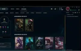 CONTA DE LEAGUE OF LEGENDS