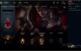 CONTA DE LEAGUE OF LEGENDS
