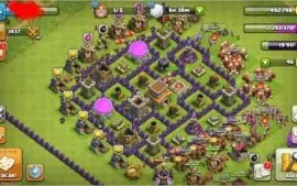 Clash of clans cv8 baratinho