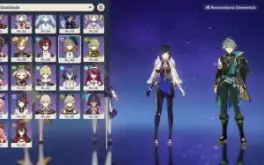 AR60 com 30xT5 Yae+Bis Klee Skin+Bis XiaoC1+Bis Kazuha+Bis