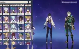 AR60 com 30xT5 Yae+Bis Klee Skin+Bis XiaoC1+Bis Kazuha+Bis