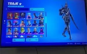 Conta Fortnite provo skins lobby