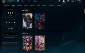Conta de LOL (Season 7)