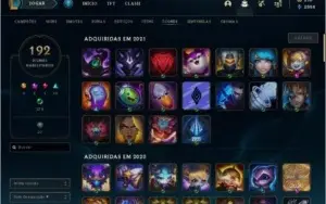 Conta de LOL (Season 7)