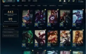 Conta de LOL (Season 7)